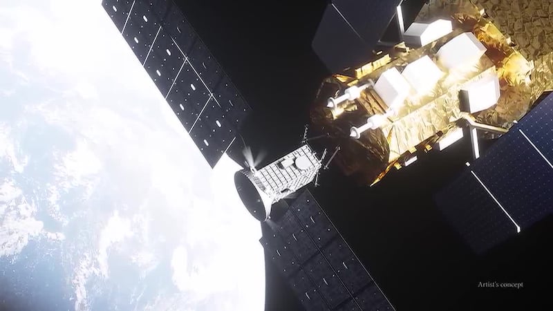 A large NASA telescope is falling out of orbit, and some of its pieces could fall back to Earth.