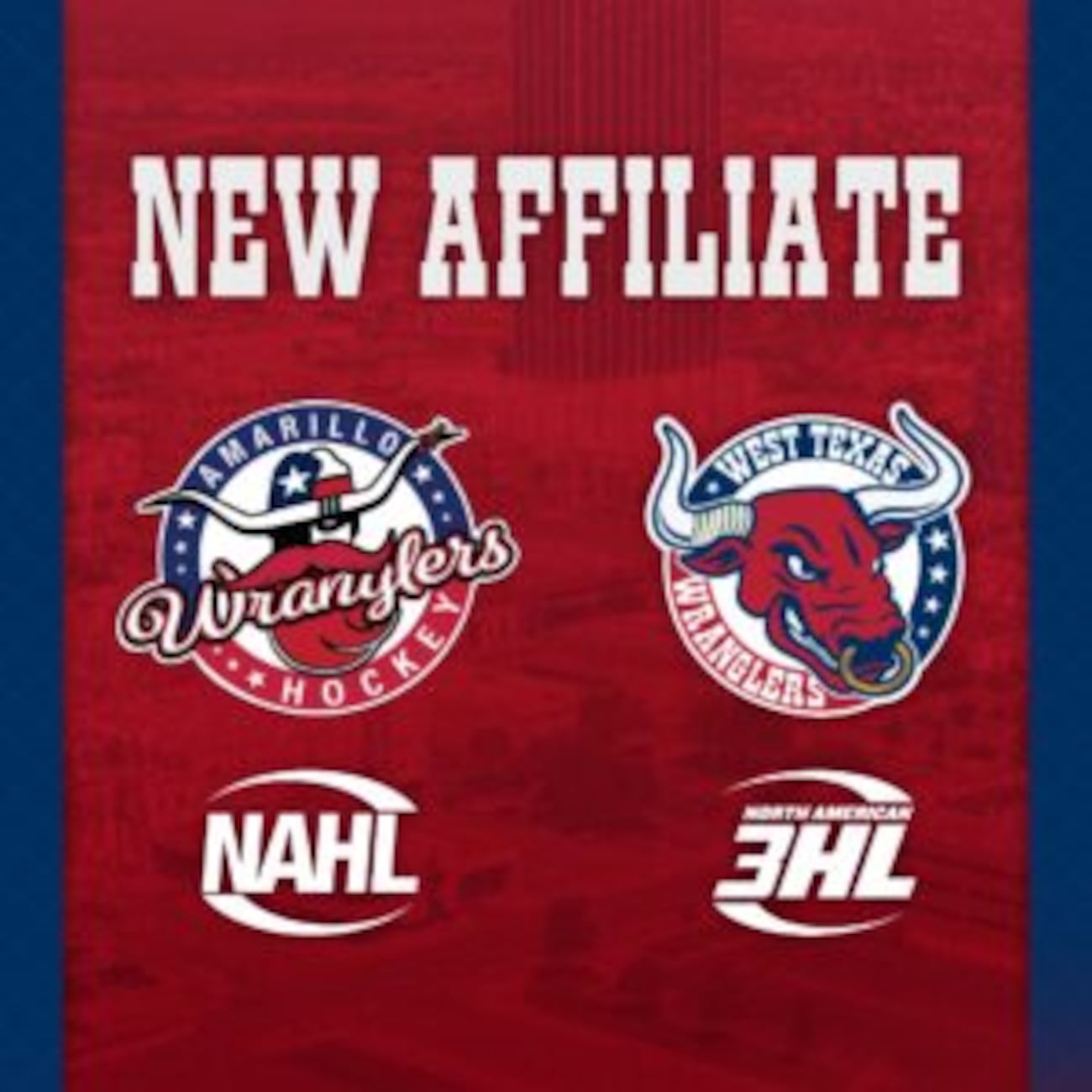 Amarillo Houston Rangers Amarillo Wranglers affiliate “West Texas” approved to join NA3HL