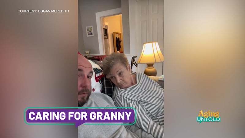 Dugan Meredith documents caring for his mother-in-law online through the “Taking Care of...
