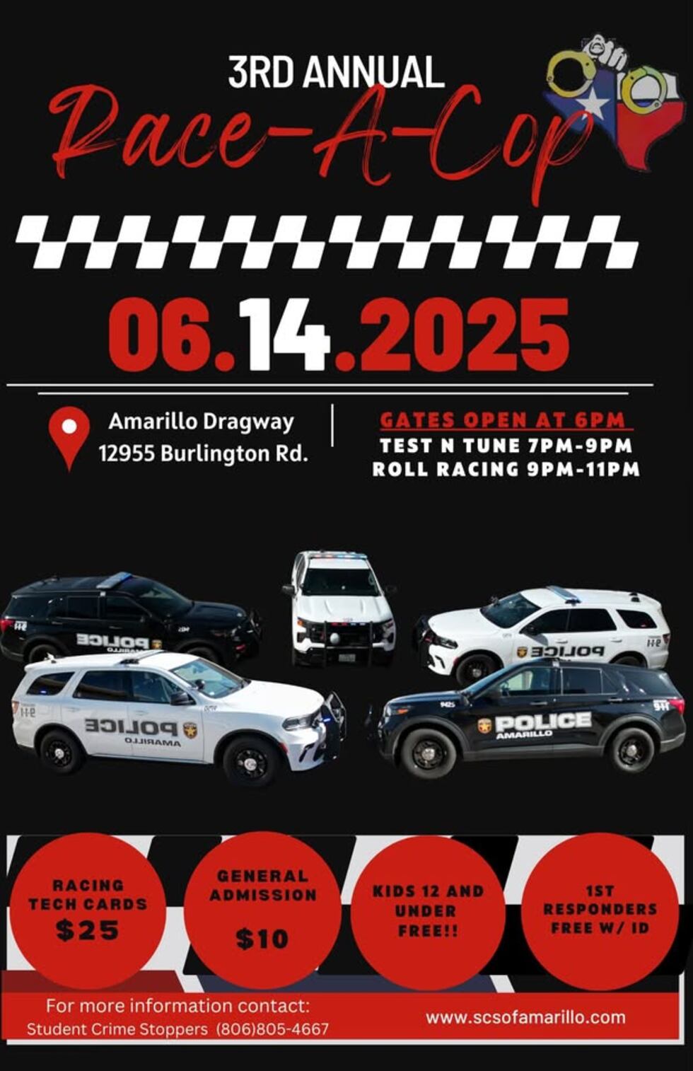 Third Annual Race-A-Cop this Saturday