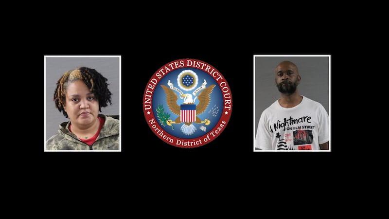 Jauntray Cleveland and Jalaisa Buckley are both facing federal drug charges after their arrest...