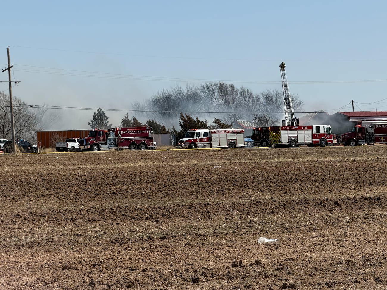 Fire Rondal 1 woman taken to hospital as Randall CO. officials investigate house fire