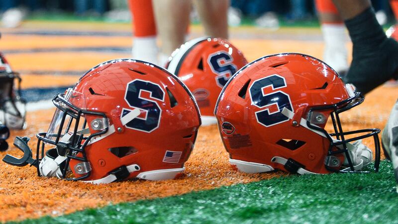 authentic syracuse orange football helmet Riddell Speed Mini 8055816 NCAA approves coach-to-player helmet communication