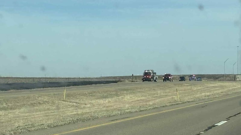 A grass fire that was reported near Pantex is now contained.