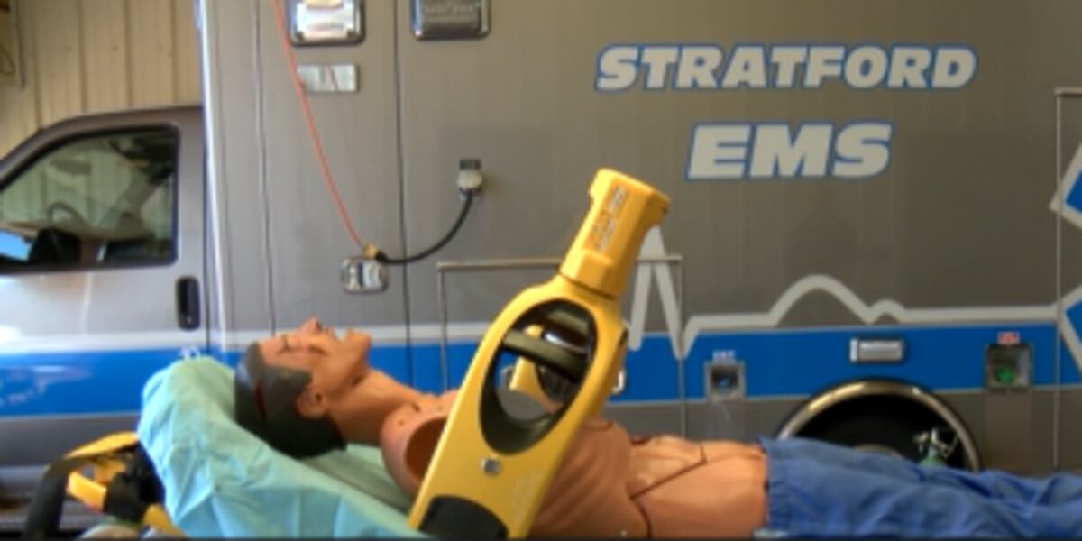 Compression Machine Ems Stratford EMS receives 2 auto chest compression devices
