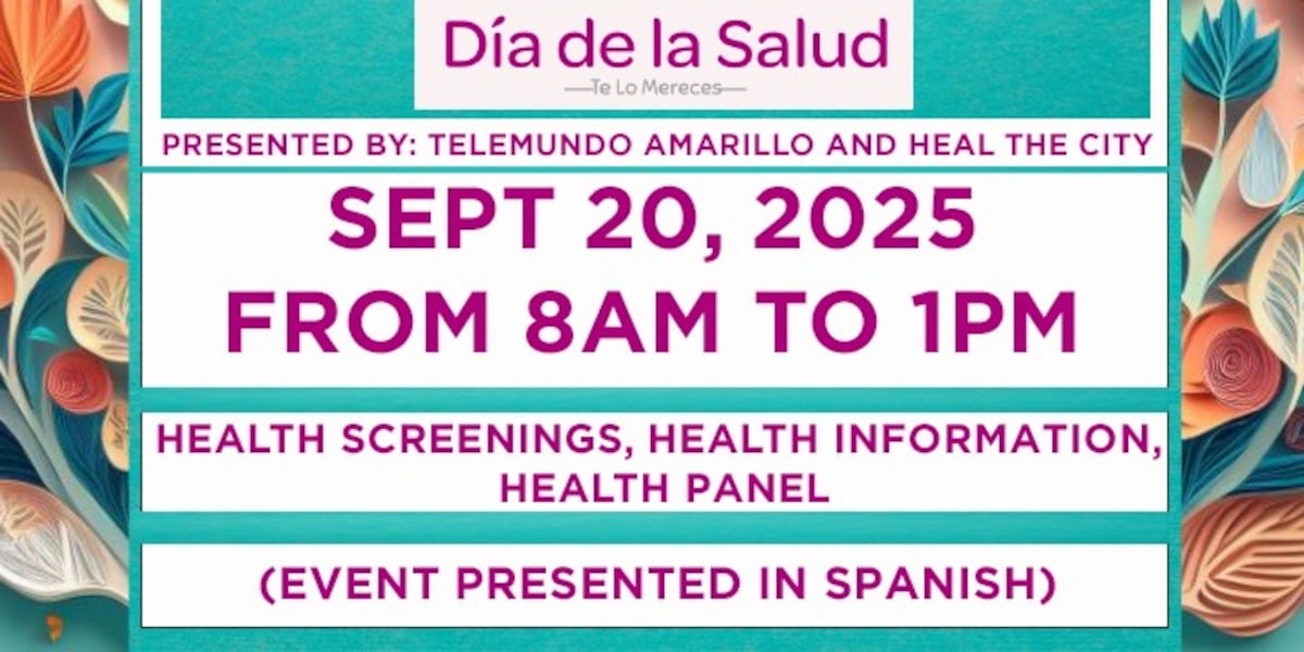Tickets on sale for ‘Dia de la Salud’ health fair at Amarillo Civic Center