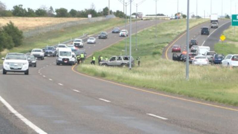 One person has died after a crash on West Amarillo Boulevard.