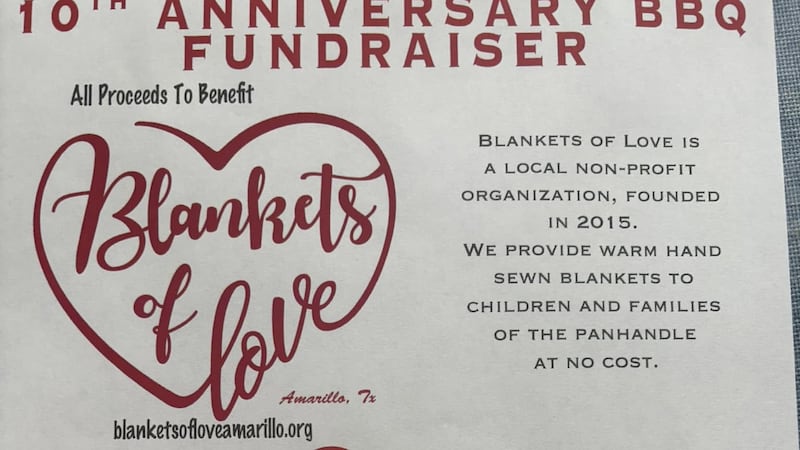 Blankets of Love is set to host their 10th anniversary BBQ fundraiser this Sunday.