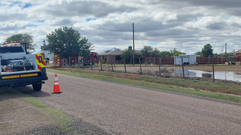 Crews put out a fire at a home in Randall County Thursday afternoon. (Source: KFDA)