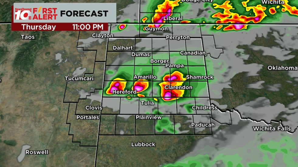 Se esperan tormentas fuertes tarde una vez más.