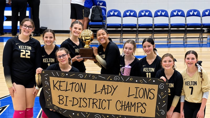 Kelton Lady Lions are Bi-District Champs. They defeated the Wildorado Lady Mustangs in 3 sets!