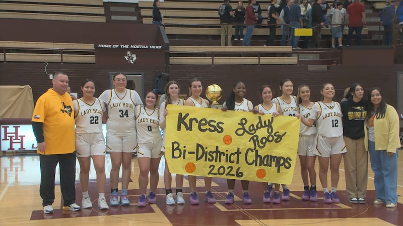 Kress girls basketball defeats Boys Ranch 61-23 to win bi-district ...