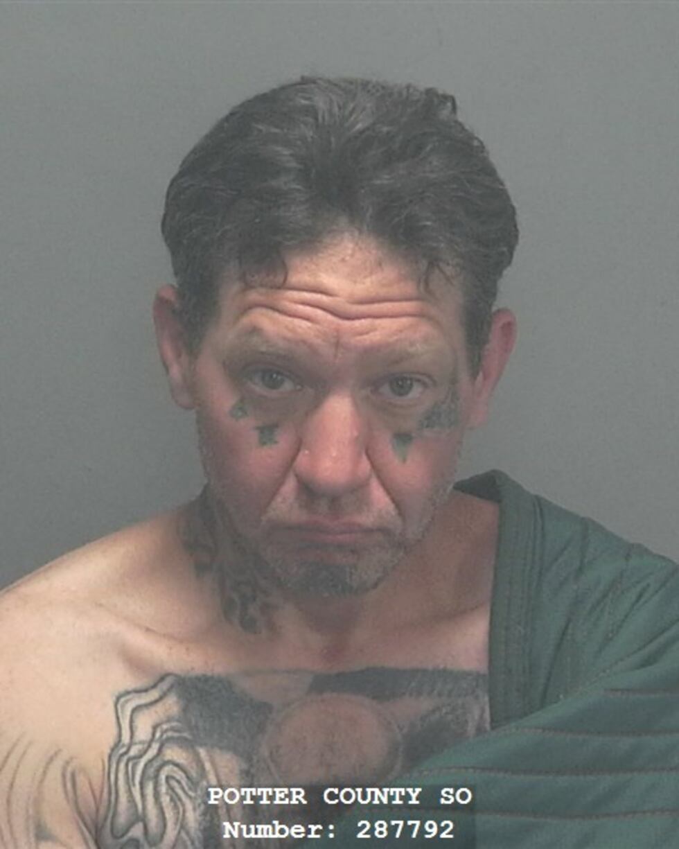 Michael Noel Beams, 46, is accused of stabbing another man on March 19.