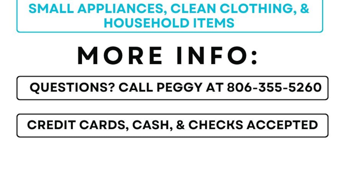 Amarillo SPCA seeking items for garage sale