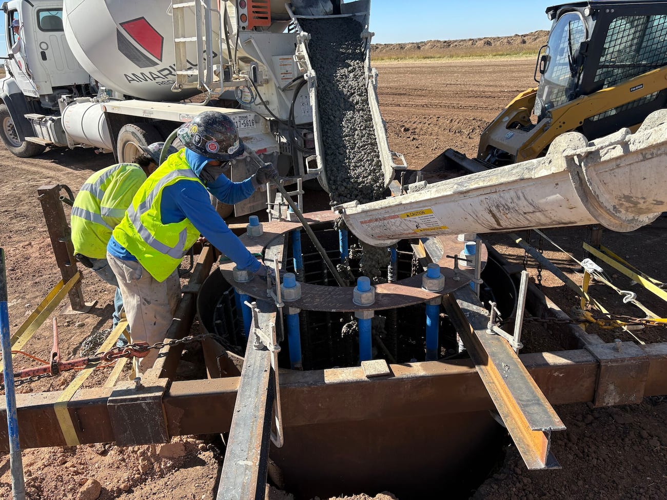 Fermi America continues foundation work at Project Matador site