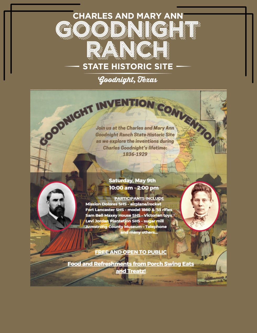 Goodnight Invention Convention to explore inventions during Charles ...