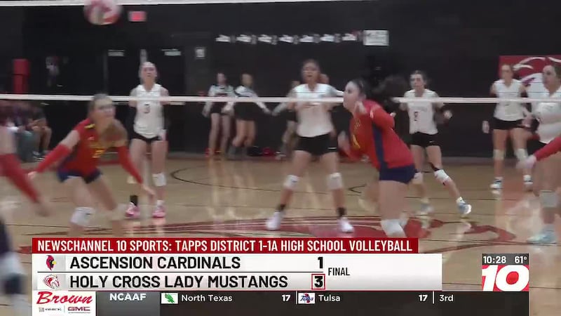 Holy Cross/Ascension volleyball (10/1/26)