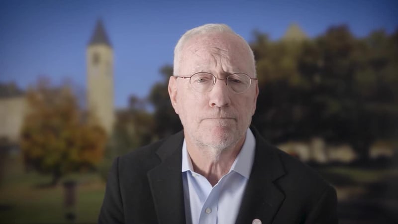 The Cornell University President issues a statement on camera, responding to the sexual...