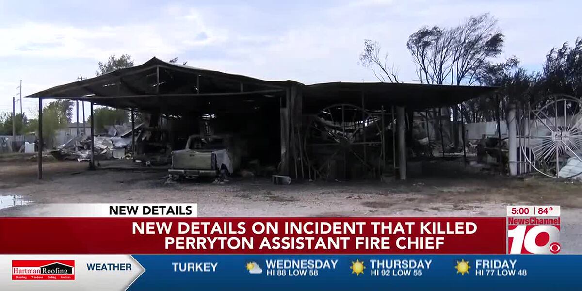 VIDEO: New details on incident that left Perryton Assistant Fire Chief ...