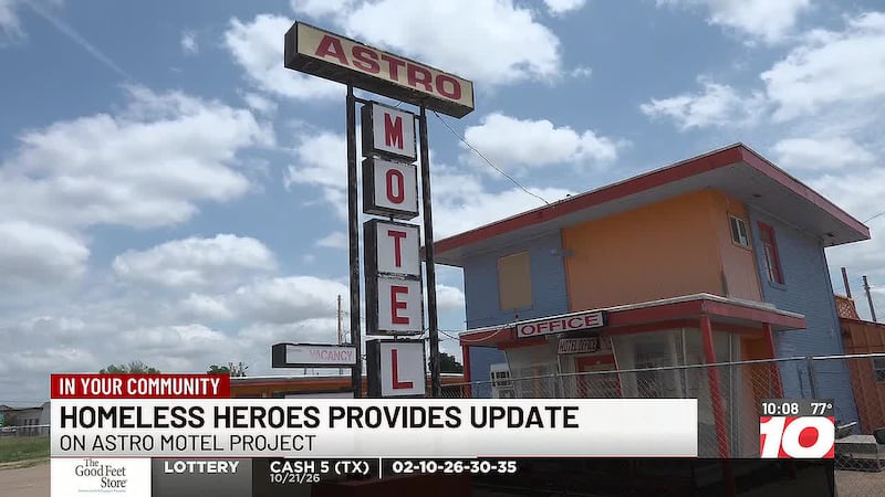 The nonprofit Homeless Heroes continues working to transform the former Astro Motel into...