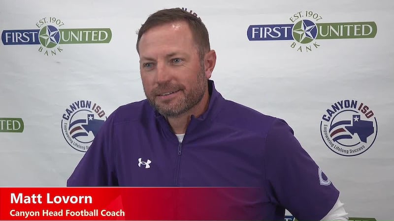 Adam Crooks shares the latest from Canyon ISD head football coaches in this extended press...