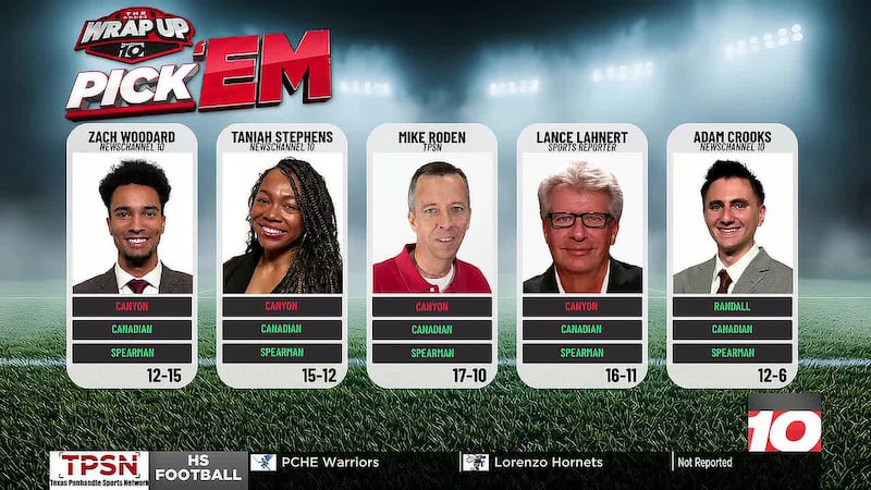 THE WRAP UP WEEK 9: Pick Em's