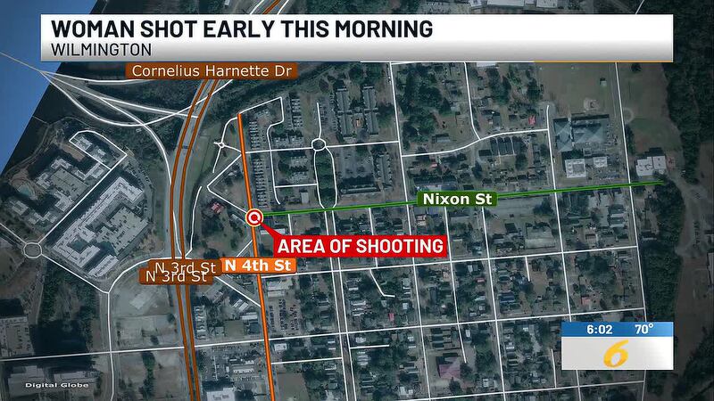 A woman is recovering after being shot on Nixon Street early Saturday morning.