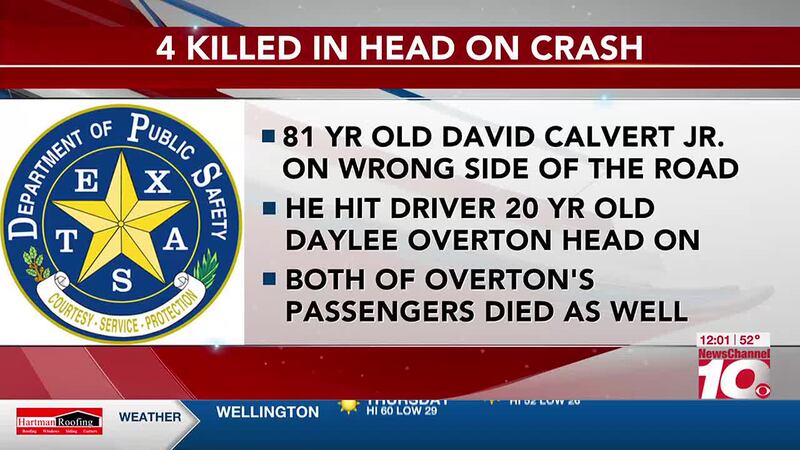VIDEO: DPS releases names of victims of head-on crash in Carson County